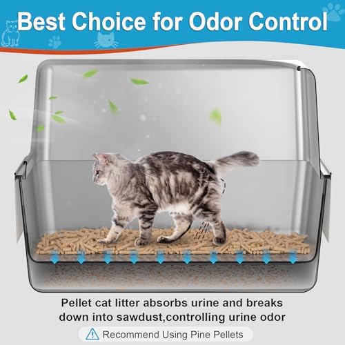 XXL All Stainless Steel Sifting Litter Box - Image 3