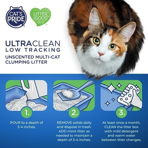 Cat's Pride Max Power: UltraClean Low Tracking Multi-Cat Clumping Litter - Image 6