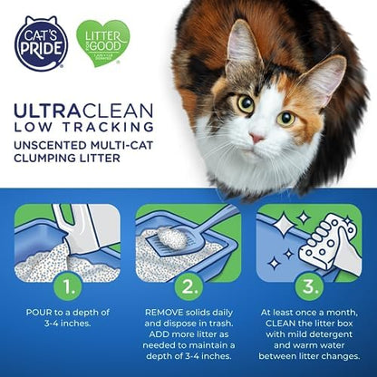 Cat's Pride Max Power: UltraClean Low Tracking Multi-Cat Clumping Litter - Image 6