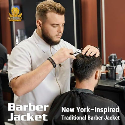 King Midas Professional Barber Jacket - Image 6