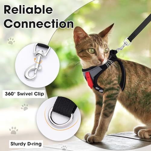 Cat Harness and Leash Set for Walking Escape Proof Vest for Kitten - Image 5