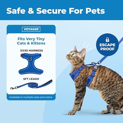 Voyager Escape-Proof Step-in Cat Harness & Leash - Image 2