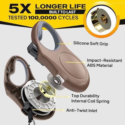 Fida Retractable Dog Leash, 16ft Heavy Duty Pet Walking Leash - Image 4