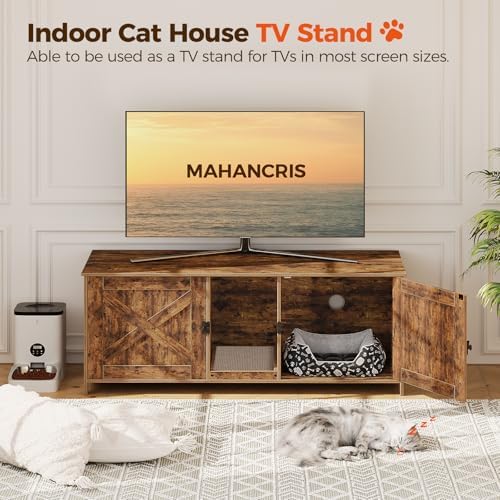 MAHANCRIS Cat Litter Box Enclosure - Image 3