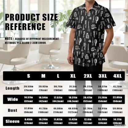 Funny Print Barber Jackets & Smocks - Image 6
