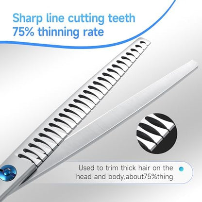 Chunkers Dog Grooming Scissors Professional Thinning Shears - Image 3