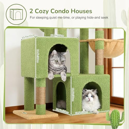 Globlazer 52in Cactus Cat Tree Tower - Image 3
