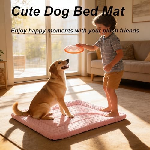 Dog Bed Mat - Reversible Dog Crate Bed Mats, Soft & Breathable Kennel Pad - Image 2