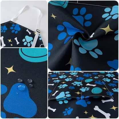 2 Pack Dog Grooming Waterproof Apron - Image 7