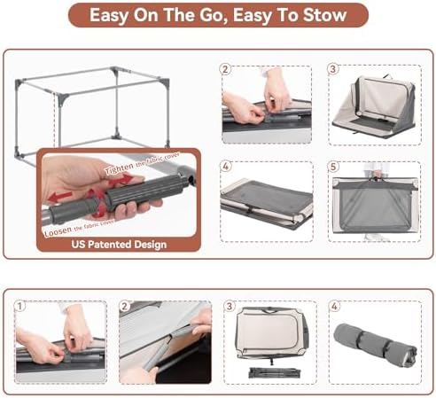 A 4 Pet 40-in XL Foldable Soft-Sided Dog Crate, Large Dogs - Image 5