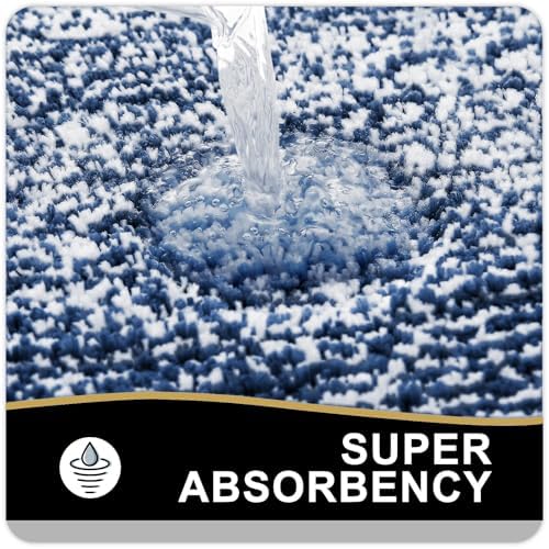 OLANLY Bathroom Rugs 36x24, Soft Absorbent Microfiber Bath Rugs - Image 5