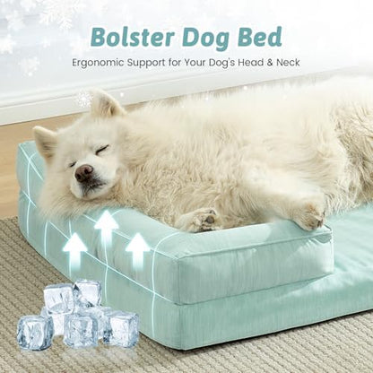 COZY KISS Orthopedic Dog Cooling Bed Washable - Image 3