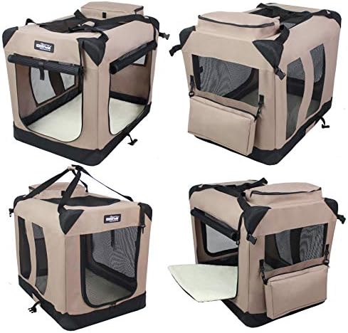 EliteField 3-Door Soft Dog Crate - Image 3