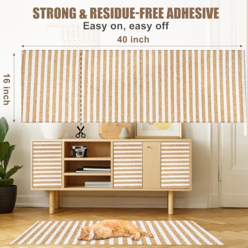Natural Cork-Cat Scratch Pad-Cat Scratch Mat Rug-Avoid Cat Couch Protector-Cat - Image 5
