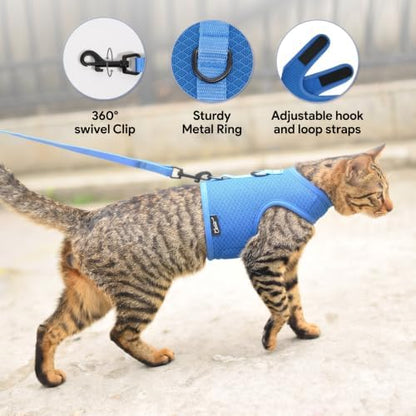 Cat Harness and Leash Set for Walking Escape Proof - Image 6