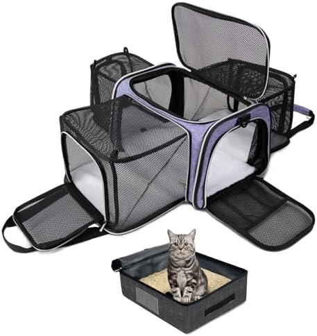 BAGLHER Expandable Cat Carrier by BAGLHER