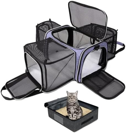 BAGLHER Expandable Cat Carrier by BAGLHER