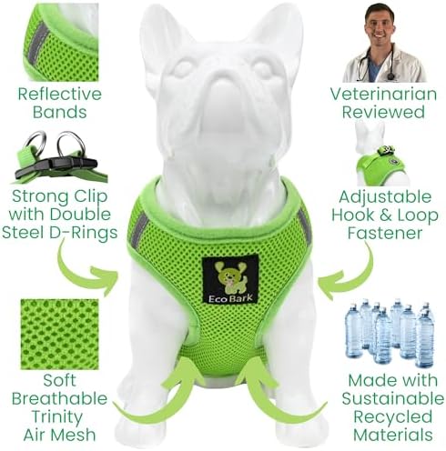 EcoBark Step in Dog Harness, Reflective & Adjustable Halter - Image 3
