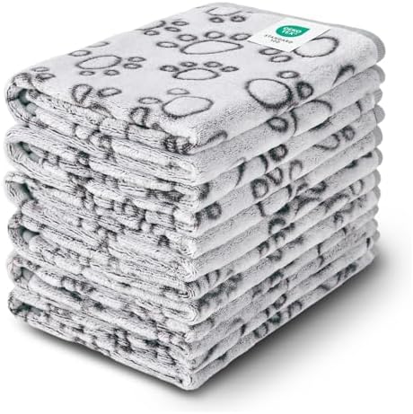 Luciphia 1 Pack 6 Dog Blankets Cat Soft Fluffy Fleece Pet Blanket Warm Cute by luciphia