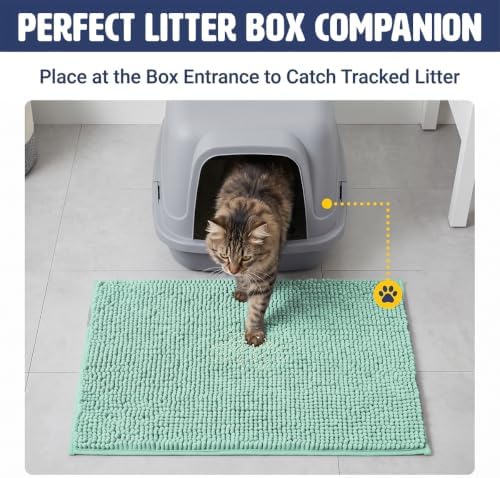 Muddy Mat® | XL Cat Litter Mat 48"x60", Litter Trapping Mat, Super Absorbent - Image 3