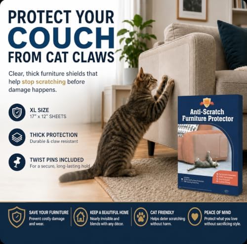 Stelucca Amazing Shields Cat Scratch Furniture Protector - Image 6