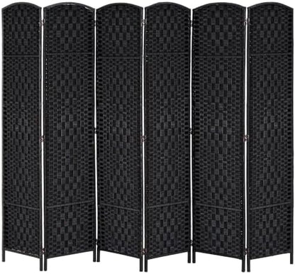 HOMCOM Room Divider 6-Panel, 6FT-Tall Folding Privacy Screen by HOMCOM
