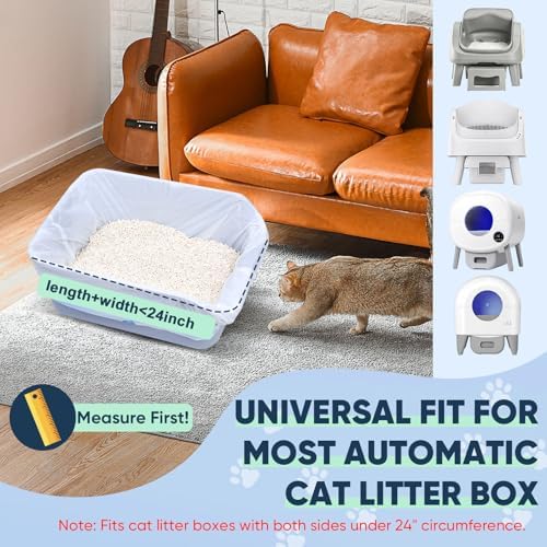 160 Count Cat Litter Box Liners Compatible - Image 3