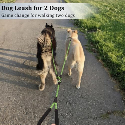 WYuZe 5 FT Double Dog Leash Detachable Rope Dual Leash - Image 6