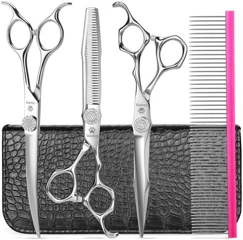 GLADOG Luxury Dog Grooming Scissors Set by GLADOG