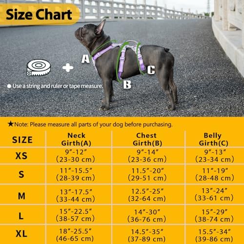 Huntboo Escape Proof Harness, No Slip Dog Harness Escape Proof, Fully - Image 6