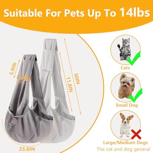 Dog Sling Adjustable Breathable - Image 2