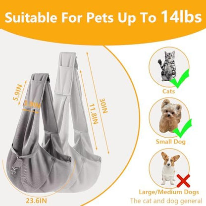 Dog Sling Adjustable Breathable - Image 2