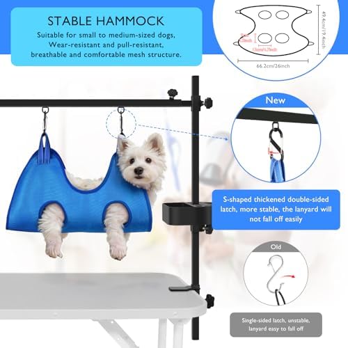 LEIBOU H-Shape Pet Grooming Table Arm - Image 6