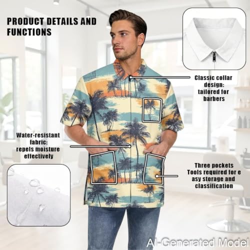 Professional Grooming Smock Unisex, Water Resistant Anti-Static - Image 5