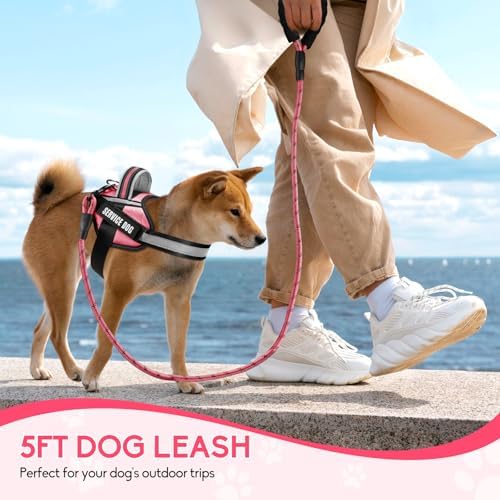 Service Dog Vest Harness and Leash Set, Animire in Training Dog Harness - Image 6
