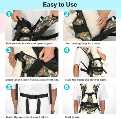 Pawaboo Pet Front Carrier Backpacks - Image 3