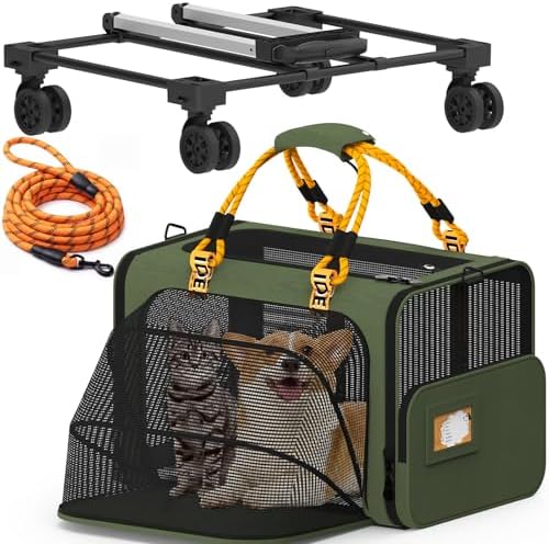 PAWZIDEA Expandable Large Pet Carrier by PAWZIDEA-Inlovejoywelive