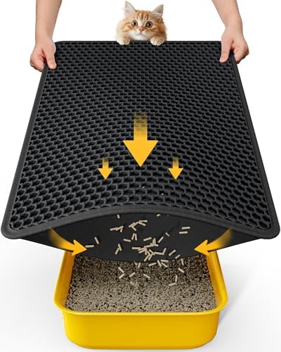 Powools Cat Litter Mat, 30 x 24 in, Waterproof by Powools