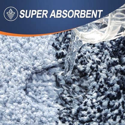 OLANLY Bathroom Runner Rug 59x24, Extra Soft Absorbent Microfiber Bath Rugs - Image 3