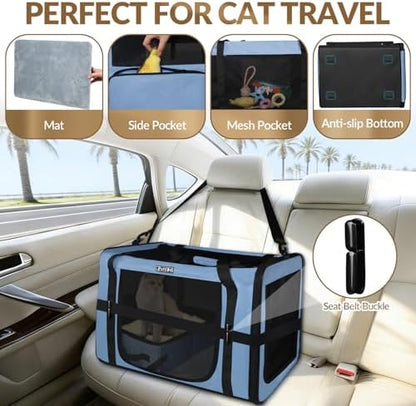 Petskd 26"x17"x17" Extra Large Cat Carrier - Image 2