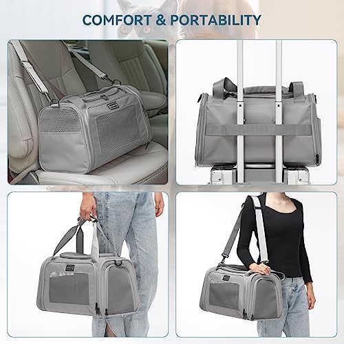PETSFIT Cat Carrier, Small and Medium Cats Under 12 Lbs - Image 4