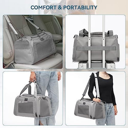 PETSFIT Cat Carrier, Small and Medium Cats Under 12 Lbs - Image 4