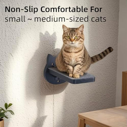 ESPETS Black Painted Solid Wood Cat Wall Climbing Steps - Image 5