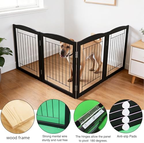 ZJSF Freestanding Foldable Dog Gate - Image 5