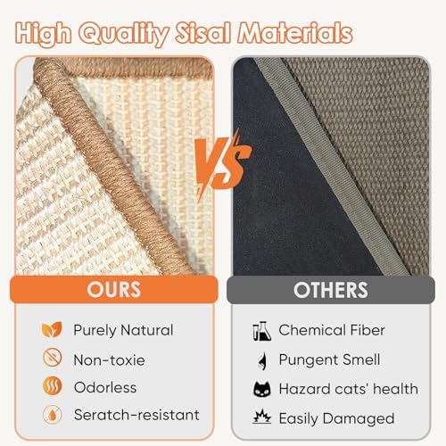 Natural Sisal Cat Scratcher Bed - Image 5