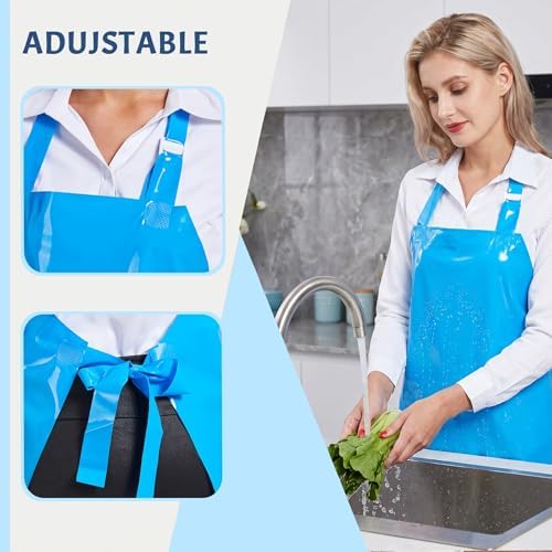 Nanxson TPU Waterproof Apron Lightweight Work Apron - Image 3