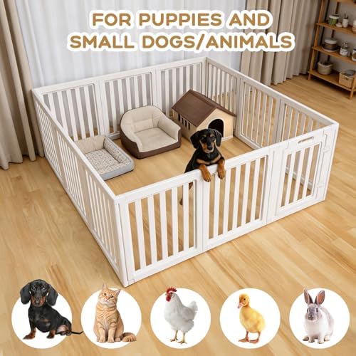 Dog Playpen Indoor, Puppy Playpen, 12 Panels - Image 6
