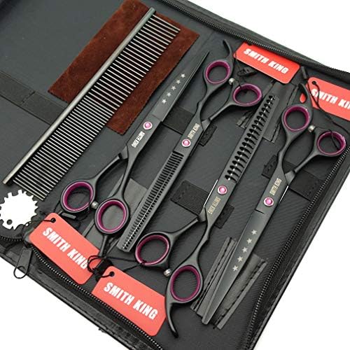 7.0 inches Professional Dog Grooming Scissors Set Straight & thinning & Curved - Image 7