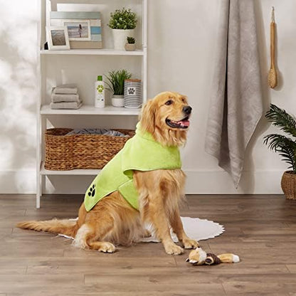 Bone Dry Pet Robe Collection, Embroidered Absorbent Microfiber Bath Robe - Image 5