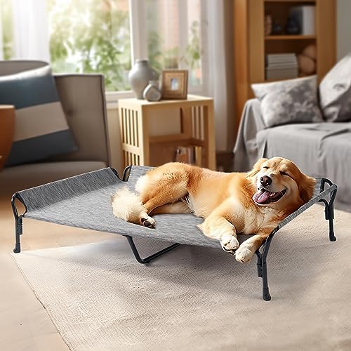 Veehoo Cooling Elevated Dog Bed, Raised Dog Cot - Image 6